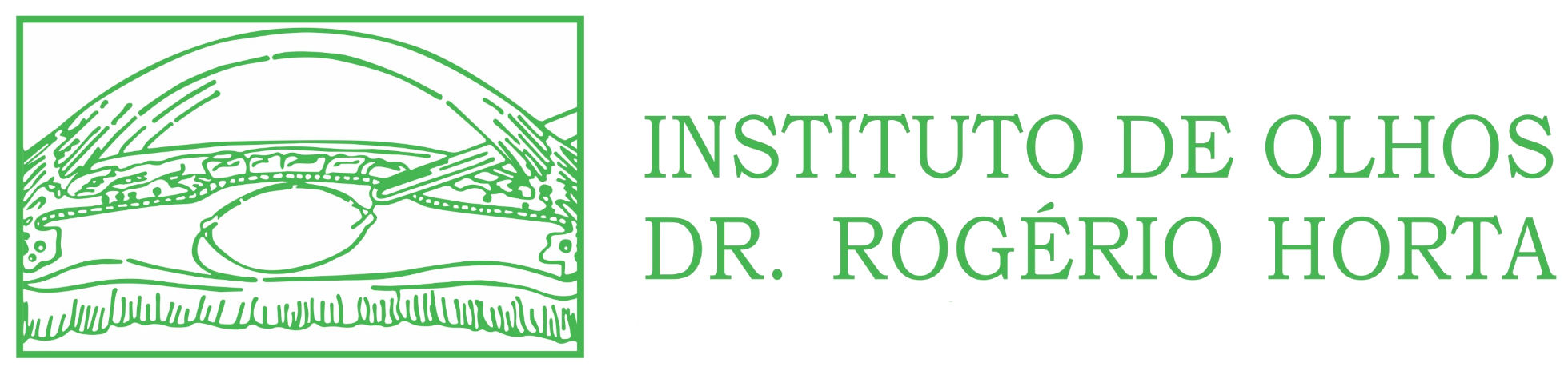 Logo Instituto de Olhos Dr. Rogério Horta Logo do Instituto de Olhos Dr. Rogério Horta, que tem o marketing gerido pela Marketing PME